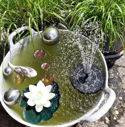 SolarGloom™ Water Fountain- by Ordinary island