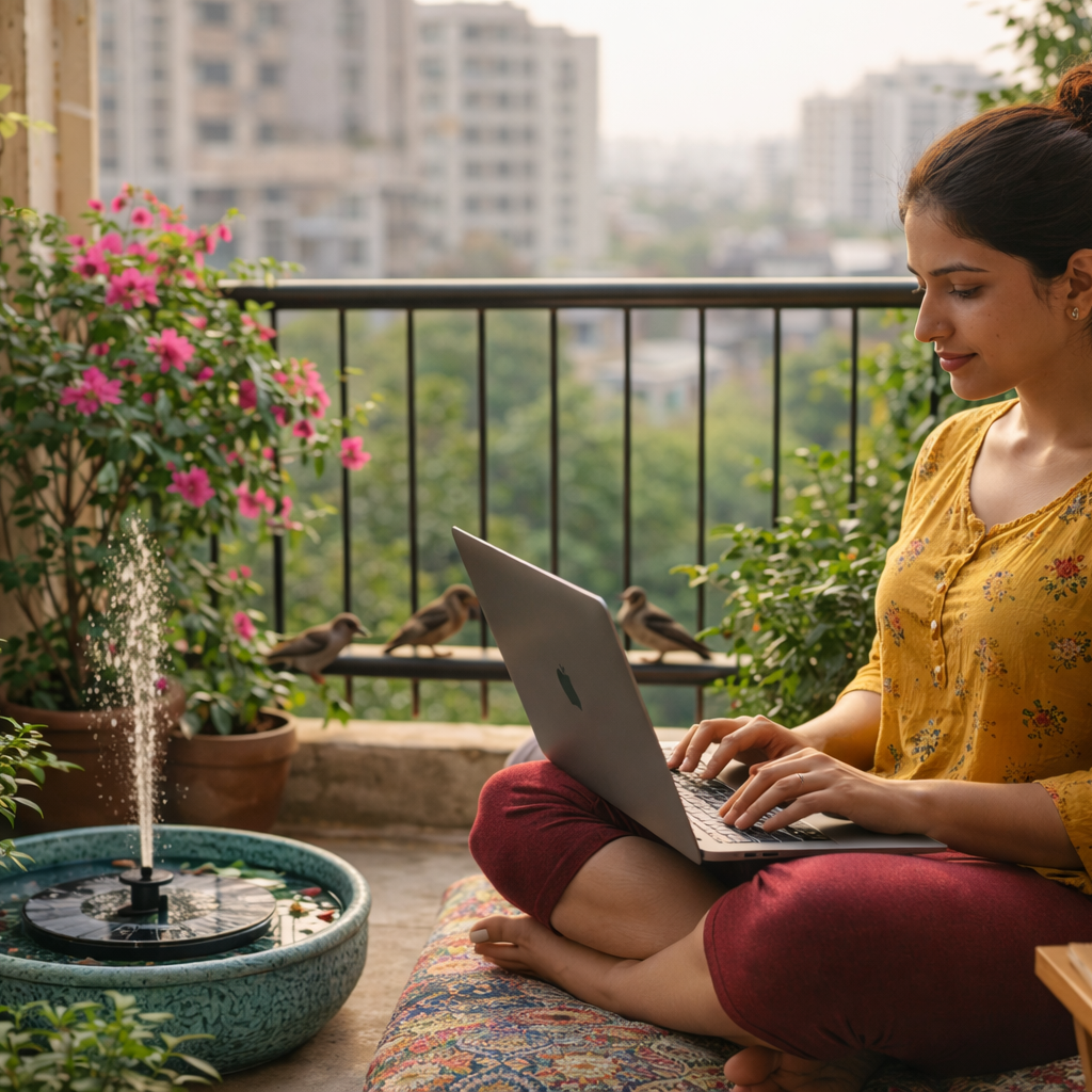 SolarGloom™ Water Fountain (10 years Warranty)