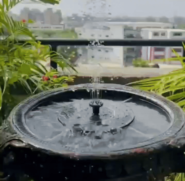 SolarGloom™ Water Fountain- by Ordinary island