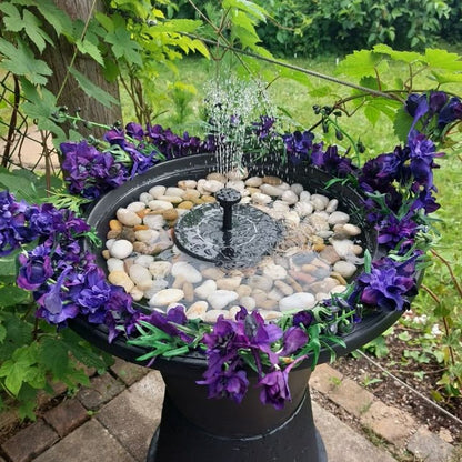 SolarGloom™ Water Fountain- by Ordinary island